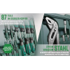 Mannesmann 87-piece tool set in a case, green, 1 piece