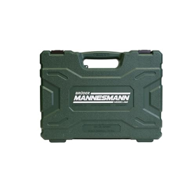 Mannesmann 87-piece tool set in a case, green, 1 piece