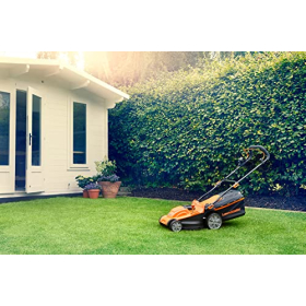 Электрическая газонокосилка LawnMaster 1600 Вт – 37 см, 6 уровней резки