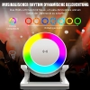 Cargador inalámbrico JANOLTY 15W con altavoz Bluetooth y luz