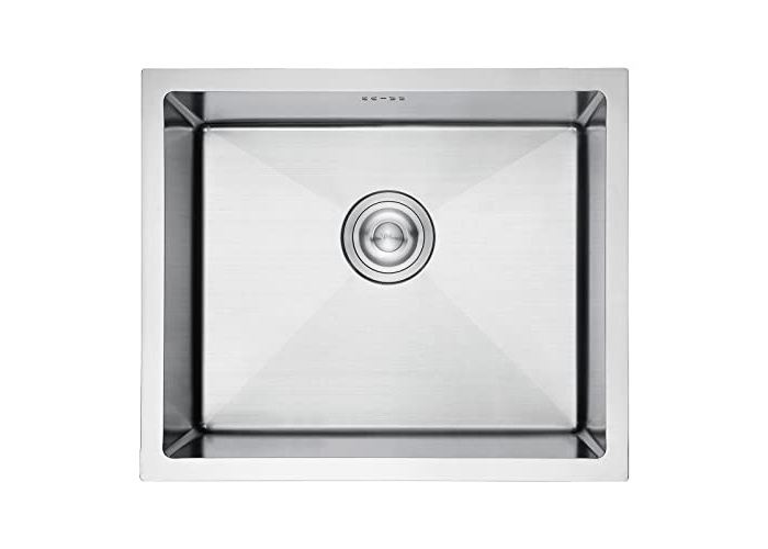 Ibergrif M85043 Küchenspüle, 50 x 43 cm, Unterbau- oder Überbauspüle mit Ablauffilter, Edelstahl Ibergrif M85043 Küchenspüle, 50 x 43 cm, Unterbau- oder Überbauspüle mit Ablauffilter, Edelstahl