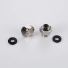 Brass adapter for tap and connecting hose from Ibergriff, set of 2