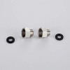 Brass adapter for tap and connecting hose from Ibergriff, set of 2