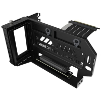 Cooler Master Vertikales GPU Halterungs Kit V3 mit PCIe 4.0 Riser Kabel 165 mm, Schwarz