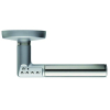 tesa ASSA ABLOY Electronic Door Handle CODE HANDLE with Keypad, Right, Chrome
