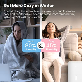 Comfee 50L Dehumidifier with Timer & Intelligent Control