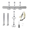 LYLIN Stainless Steel Door Hooks – 15 Hooks for Room & Bathroom