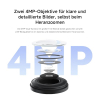 XIAOMI CW500 Outdoor-Kamera – 2,5K Ultra HD, KI-Erkennung, Wi-Fi 6
