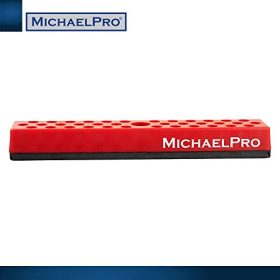 Soporte magnético para puntas MichaelPro – juego de 36 piezas, base resistente, almacenamiento práctico.
