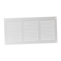 300x150mm ventilation grille - white exhaust air grille with insect protection exhaust air - EUROPLAST