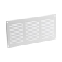 300x150mm ventilation grille - white exhaust air grille with insect protection exhaust air - EUROPLAST