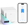 Interruptor de persiana enrollable Meross Matter Wi-Fi para cortinas inteligentes (juego de 4)