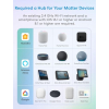 Interruptor de persiana enrollable Meross Matter Wi-Fi para cortinas inteligentes (juego de 4)