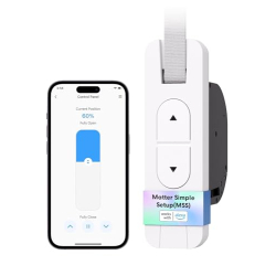 Meross Smart Electric Roller Shutter Drive, Flush Mount, Voice Control, Compatible with Apple HomeKit, Alexa, Google