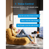Meross Smart Electric Roller Shutter Drive, Flush Mount, Voice Control, Compatible with Apple HomeKit, Alexa, Google