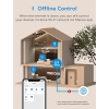 Розумна WiFi розетка 16A 3840W, сумісна з Apple HomeKit, Alexa та Google Assistant, додаток Meross, 4 шт.