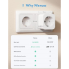 Meross WLAN Steckdose – Smart, 16A, App & Sprachsteuerung, Timer