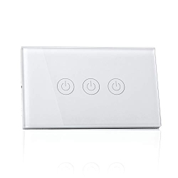 Meross Smart WiFi Switch es compatible con el panel táctil de 1/2/3 módulos de Alexa y Google Home