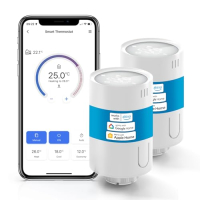 Meross Smart Radiator Thermostat requires a hub, WiFi Heating Thermostat