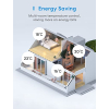 Smart Electric Thermostat, Underfloor Heating, WiFi Room Thermostat, Compatible with HomeKit, Alexa and Google, Voice Control, Remote Control and Schedule, LED Touch Screen Digital
