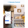 Smart Electric Thermostat, Underfloor Heating, WiFi Room Thermostat, Compatible with HomeKit, Alexa and Google, Voice Control, Remote Control and Schedule, LED Touch Screen Digital