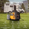 MaXpeedingrods Inverter Generator with Remote Control, Gas & Petrol, Electric Start