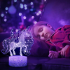 3D Unicorn Night Light for Kids with Remote Control