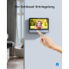 TMEZON 4-wire video intercom with camera, 7-inch monitor, night vision and remote unlocking