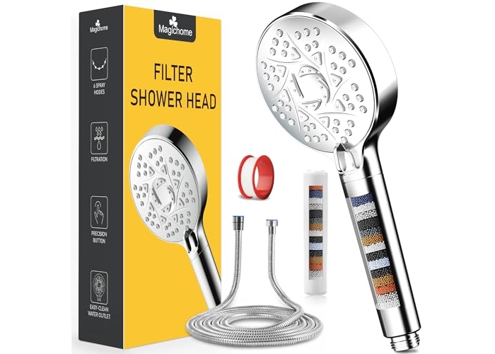 Alcachofa de ducha de alta presión Magichome MS-KR-1 con función de masaje y filtro Alcachofa de ducha de alta presión Magichome MS-KR-1 con función de masaje y filtro