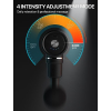 ALLJOY Mini Massage Gun, 3200 RPM Portable Massager with 4 Frequency Levels for Neck, Back, Arms and Muscle Relaxation