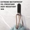Vista hooks, stainless steel SUS304, self-adhesive, matte black, waterproof, ideal for kitchen and towels