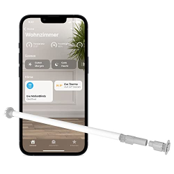 Eve MotionBlinds Rollo-Nachrüstsatz (Apple Home), Bluetooth-Motor, keine Brücke, Zeitplansteuerung