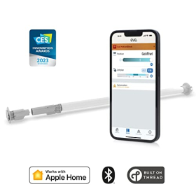 Eve MotionBlinds Rollo-Nachrüstsatz (Apple Home), Bluetooth-Motor, keine Brücke, Zeitplansteuerung