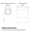 Kit de actualización para persianas enrollables Eve MotionBlinds (Apple Home), motor Bluetooth, sin puente, control de programación