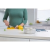 EMSA Clip & Close food container, stainless steel, 0.8L, round