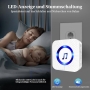 SURFOU Wireless Outdoor Doorbell with LED Display