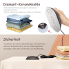 Newbealer mini travel iron with switchable voltage 220 V/120 V