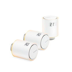 Netatmo 3 WiFi thermostatic valves, Alexa/HomeKit compatible