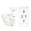 Válvulas termostáticas Netatmo 3 WiFi, compatibles con Alexa/HomeKit