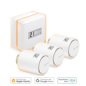 Розумний термостат Netatmo + 3 радіаторних термостата 