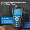 Probador de cables de red multifuncional NOYAFA con TDR, PING y PoE para RJ11/RJ45/BNC