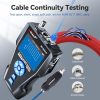 Probador de cables de red multifuncional NOYAFA con TDR, PING y PoE para RJ11/RJ45/BNC