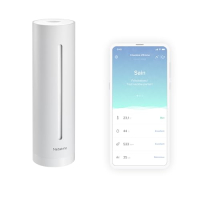 Smarter Luftqualitätsmonitor Netatmo mit CO₂-, Temperatur- und Feuchtigkeitssensor