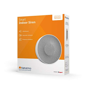 Netatmo NIS01-IT - Інтелектуальна кімнатна сирена, бездротова