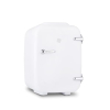 NK Mini Portable Refrigerator, 4 Liters Capacity, 12V-220V Operation, Cooling and Heating Function, For Cosmetics and Soft Drinks [Energy Efficiency Class A].