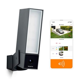 Cámara de seguridad Netatmo con sirena – Negra – NOC-S-FR
