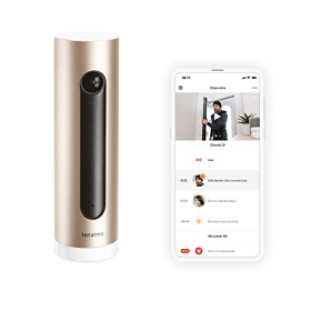 Розумна внутрішня камера безпеки Netatmo, Wi-Fi, виявлення руху, нічне бачення