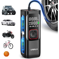 UABRLA Electric Air Pump, 160 PSI 2 x Fast Car Battery Air Pump