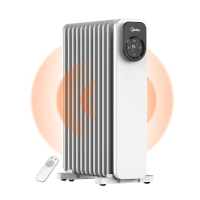 Midea NY2311-24UR Масляный радиатор, электрический обогреватель, 11 ребер