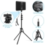 Obeamiu LED Lights 2500-8500K for Video Shooting with 63" Tripod 2pcs